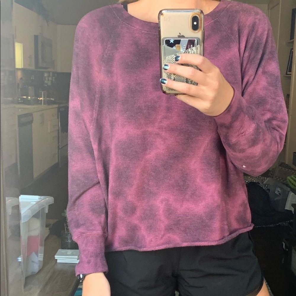 Tie Dye Crew Neck Sweatshirt !